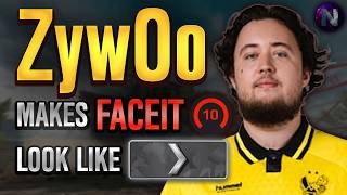 ZYWOO and MEZII Destroy FACEIT lvl 10! ZywOo POV with COMMs (Cache)