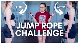 I TRIED the 7 day jump roping challengeheres what happened *IM SHOOK* [1000 per day + results]