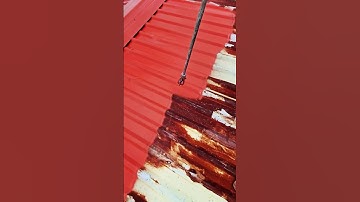 Rust Remover Paint! Rust Paint Converter video by @engineeringlife #shorts #satisfying #diy