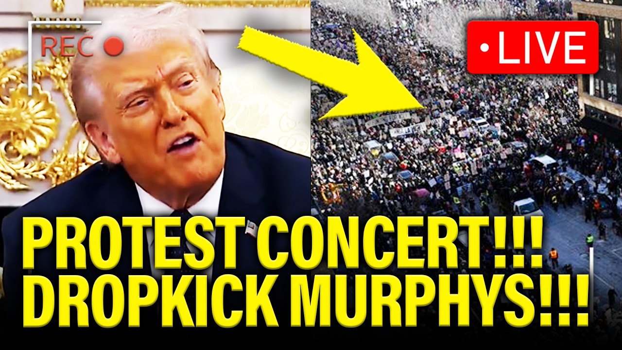 LIVE: MASSIVE PROTEST Concert Against Trump ERUPTS in Minneapolis