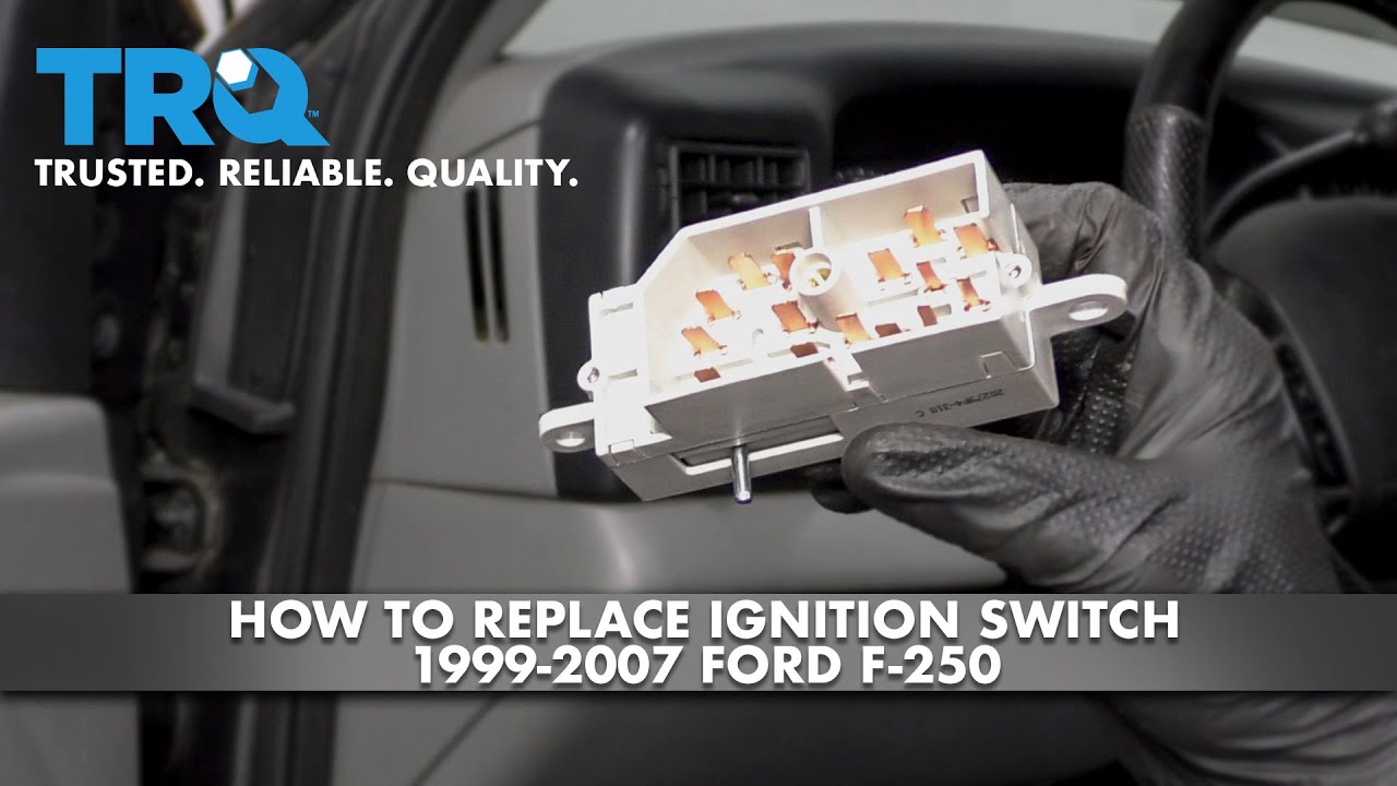 How To Replace Ignition Switch 1999-2007 Ford F-250 | 1A Auto