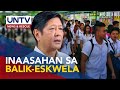 Pres. Marcos, naniniwalang malaki ang maitutulong ng balik-eskwela sa PH economy