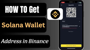 How To Get Solana Wallet Address On Binance | Step By Step