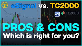 eSignal vs TC2000 | Pros & Cons