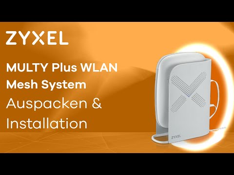 Zyxel Multy Plus WLAN Mesh System - Auspacken und Installation [DE]