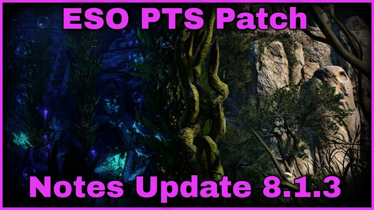 ESO New Patch Notes for PTS [Update 35 Review] - YouTube