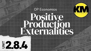 IB Economics 2.8.4: Positive Production Externalities