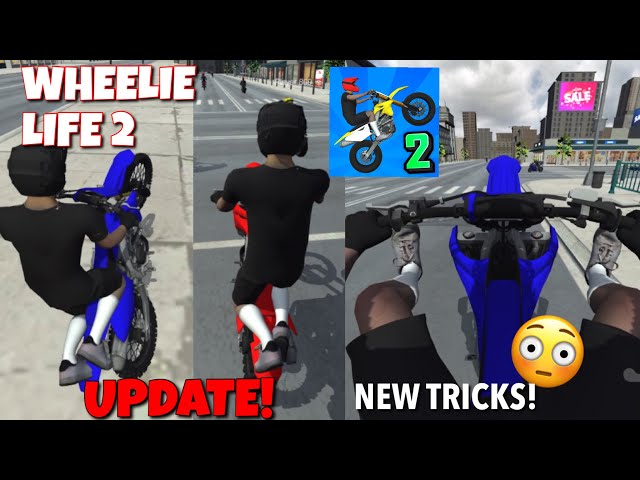 MX BIKES ON MOBILE? (WHEELIE LIFE 2) NEW UPDATED SCREEN!! 