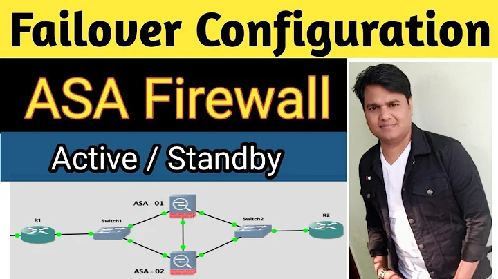 Cisco ASA Firewall Active/Standby Failover Configuration - Step by Step