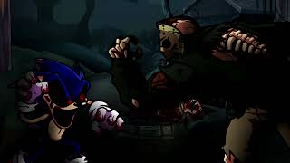 Video thumbnail of "You Can't Run x Drowned Memoirs | Sonic.exe vs. Jason Voorhees | FNF Mashup"