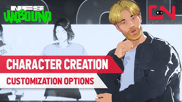 Character Creation Customization Options in Need for Speed Unbound