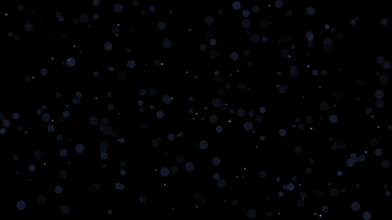 Blue Cosmic Particles | 30 Minutes 4K Relaxation | With Relaxing Music