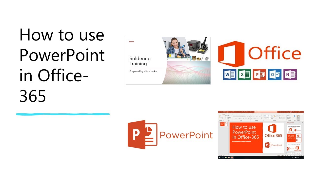 How To Use Powerpoint In Office 365 Youtube