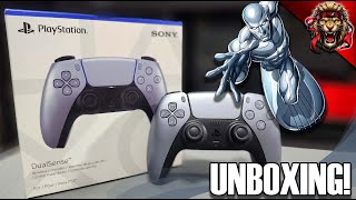 PS5 DualSense Sterling Silver Controller Unboxing & Comparison