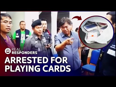 TOURISTS GET LOCKED UP IN GAMBLING RAID | REAL RESPONDERS