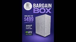 Bargain Box Available! #pcbuild #pcsettings #gaming #pcgames #pc #games #gamingpc #prebuild