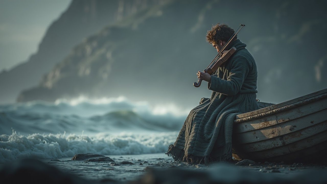 Ocean Waves & Soulful Violin Vibes ~ Глубокие расслабляющие мелодии для внутреннего покоя