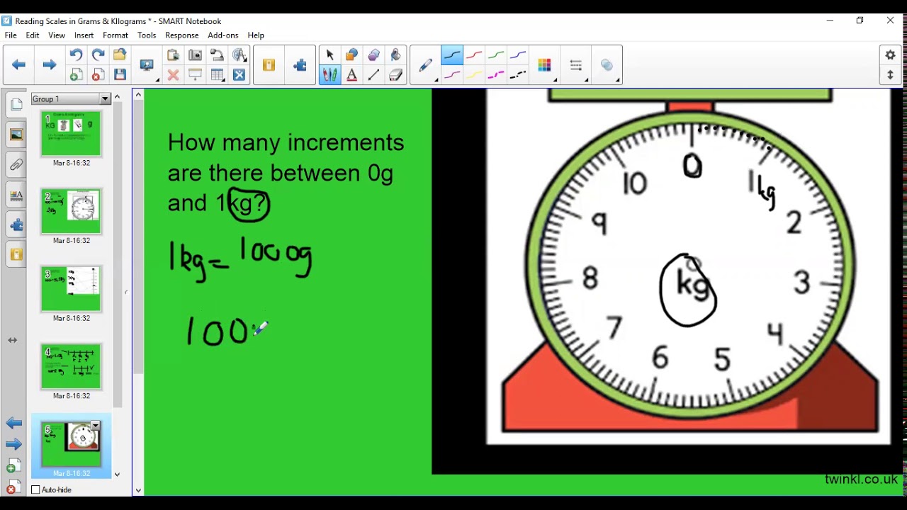 How To Read Digital Scale Grams 