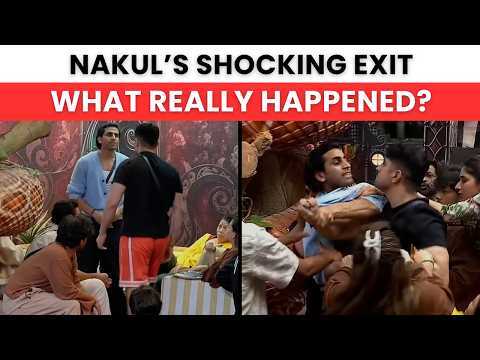 Nakul Dhull Eviction बिग बॉस ने नकुल धुल को आधी रात को शो से बाहर निकाला!