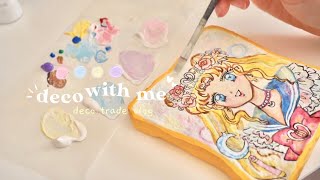 deco with me vlog 💌   | special deco trade, painting process, packaging, haul,..etc