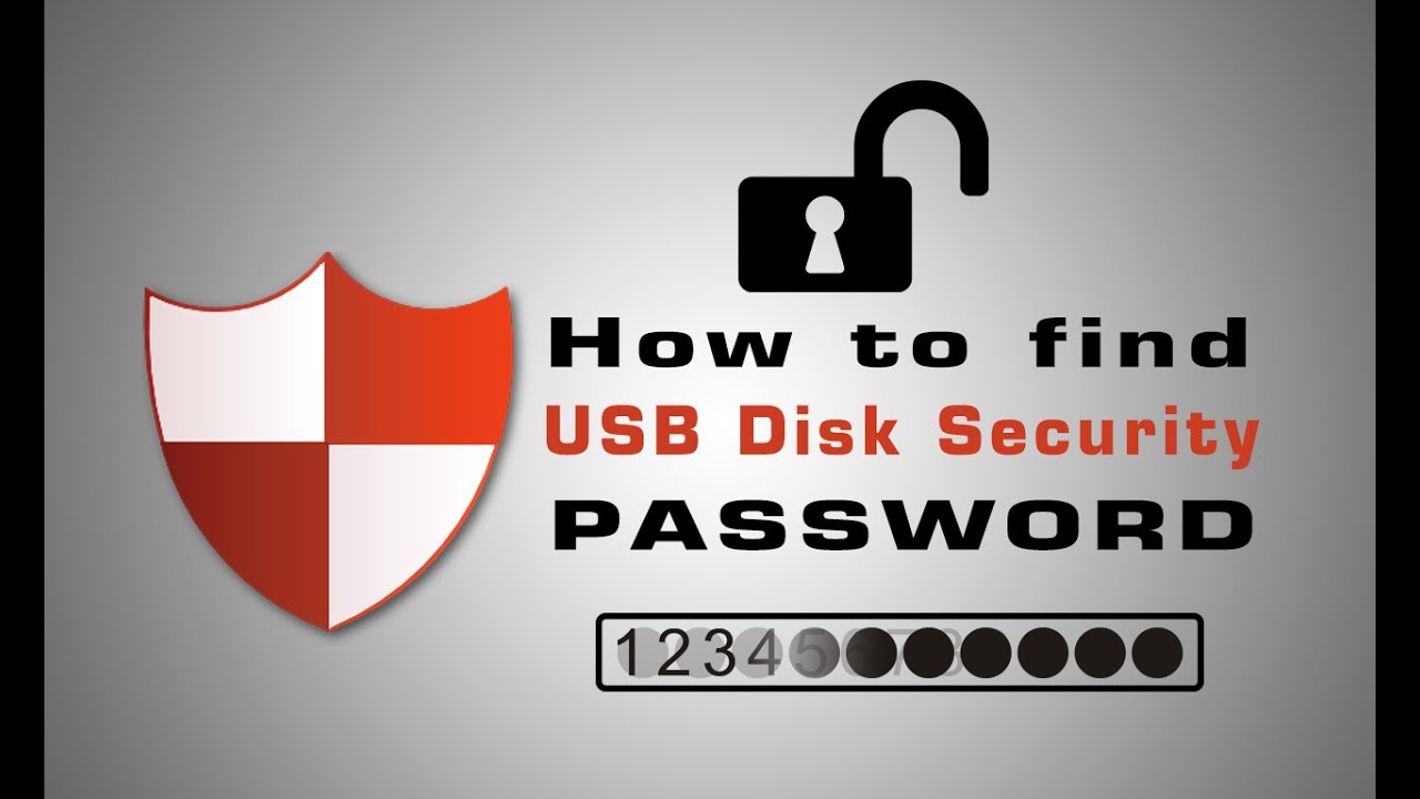 How to Find/Reset USB Disk Security Password Free ( Tutorial ) HD -