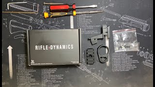 EMG Rifle Dynamic Airsoft AK to M4 stock Adaptor for Tokyo Marui AKM GBBR (review & installation) screenshot 4