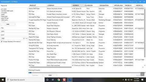 2 0 NEW Indiamart Data Scraper   Extractor