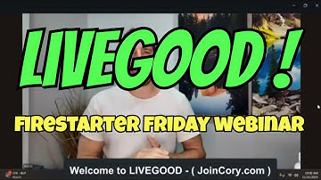 LIVEGOOD: Firestarter Friday Zoom-vergadering, spannende updates!