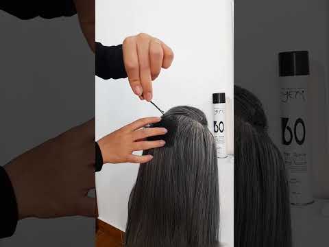     تکنیک سنجاق زدن شنیون