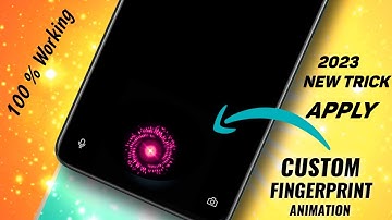 Apply Fingerprint Animation any Android phone For oppo, Vivo,Realme, Xiaomi, OnePlus 100% working 🔥