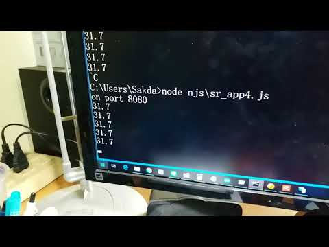 NodeJS | Web client read data port