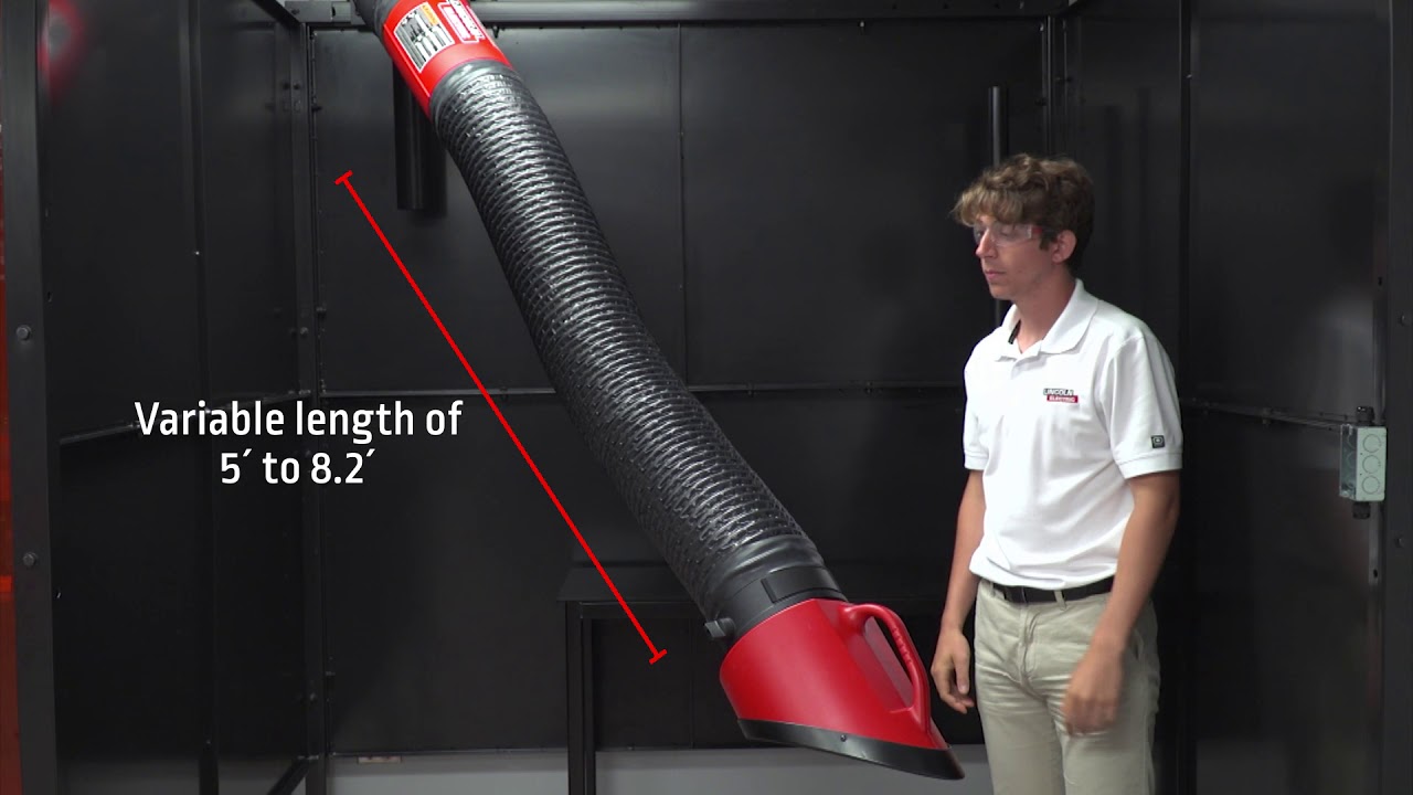 Lincoln Electric® LTA 2.0CW Telescopic Extraction Arm YouTube