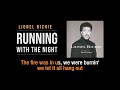 Running With The Night Lionel Richie Lyric Video mp3
