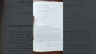 multicavity Klystron amplifiers: mw linear Beam tubes (o type)