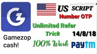 GAME ZOP new US script Refer unlimited Paytm cash screenshot 4