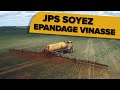 Jps soyez  pandage vinasse  spreading vinasse 36 mtres 