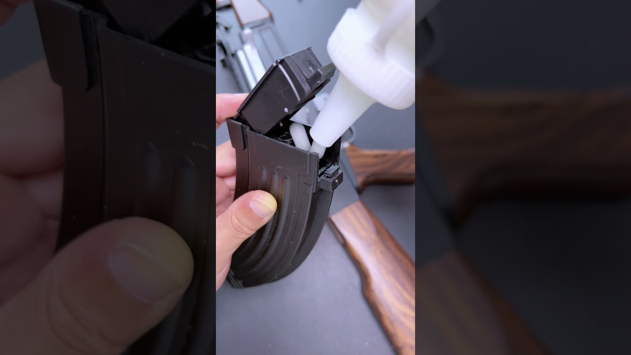 There isn't a man who wouldn't love to have a toy gun like this, is there?