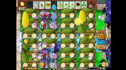 20 Cob Cannon Build Demonstration Flags 1-24 | Survival Endless