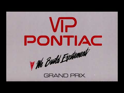 Complimentary Car Tape: 1990 Pontiac Grand Prix (1989, Full Tape)