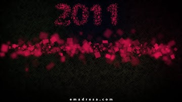 2011 Wallpaper Design in Photoshop CS3 URDU Tutorial by emadresa.com