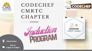 CodeChef CMRTC  Induction event live