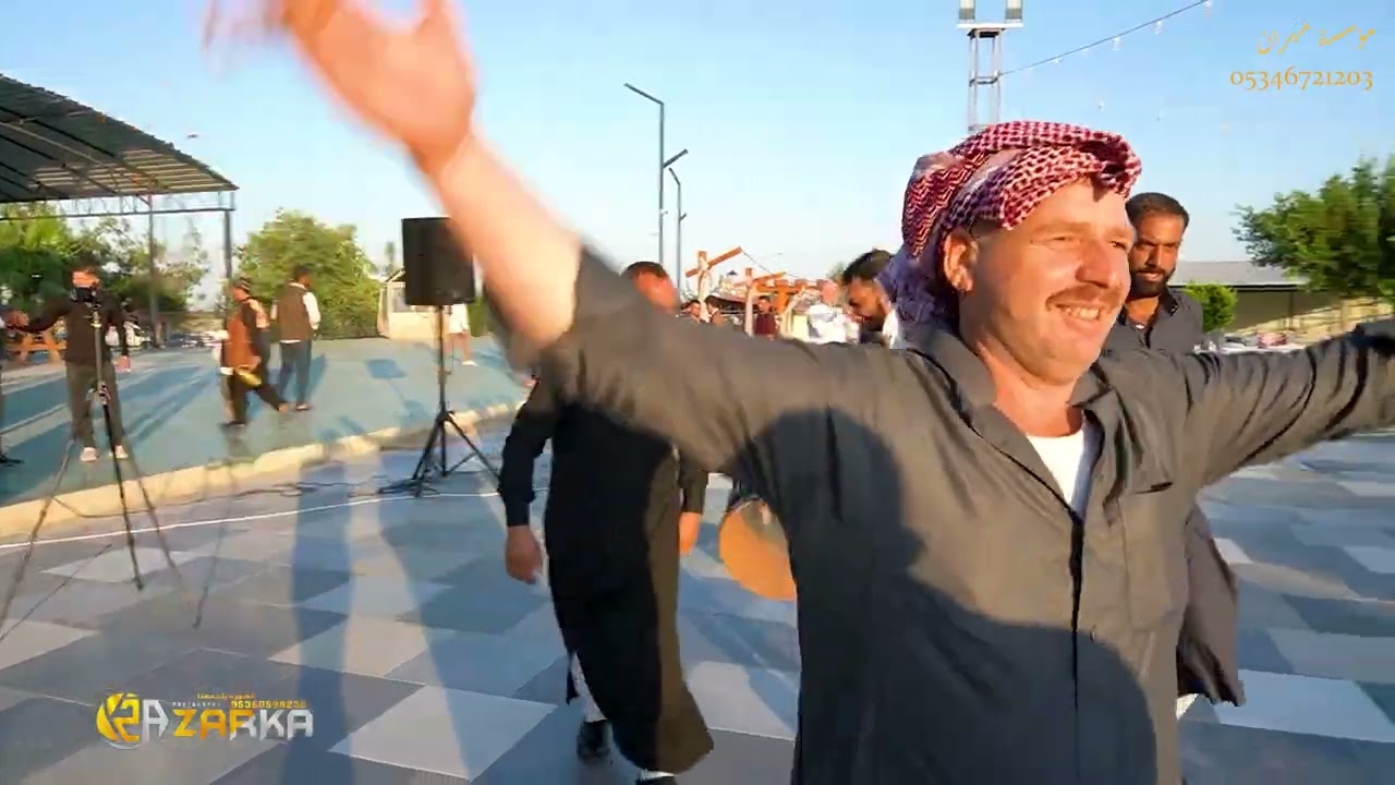 أفراح أهالي عنجارة حفل زفاف العريس إبراهيم محمود برهو. جزء(1)  تصوير وأخراج شركة زرقة05360598230