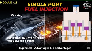 Single Port Fuel Injection Explained 🔧 | Working, Pros & Cons | Engine Tech in Detail