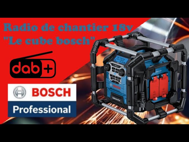 GPB18V5SC Bosch GPB 18V 5SC - Radio 18v - Présentation et avis 