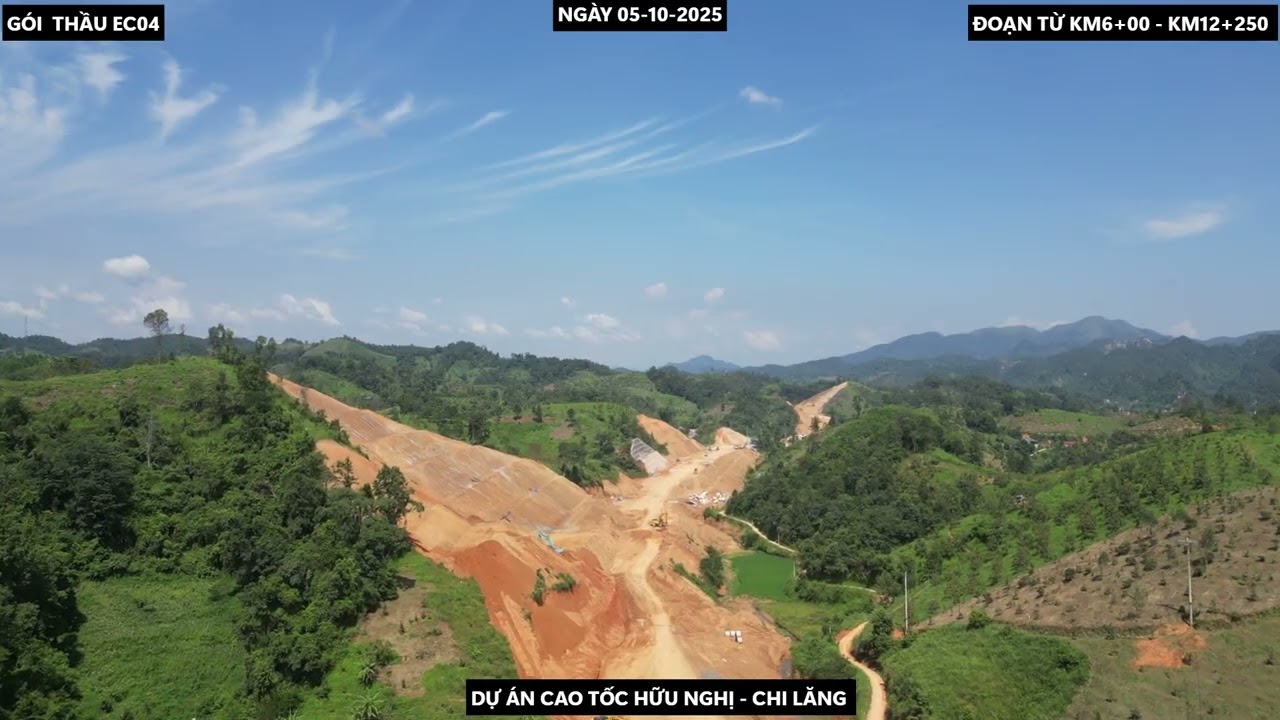 Gói thầu EC04   Dự án cao tốc Hữu Nghị   Chi Lăng ngày 05 10 2025