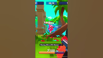 Winning With A EPIC Blaster! 👾💥 (NERF Superblast) #Shorts