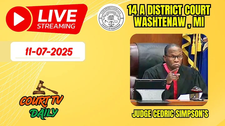 Hon. J. Cedric Simpson's Landlord Tenant Docket, REPLAY