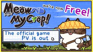 FREE Co-op Cat Steam Game! 🐾 Steal Your Friends' Crops!
