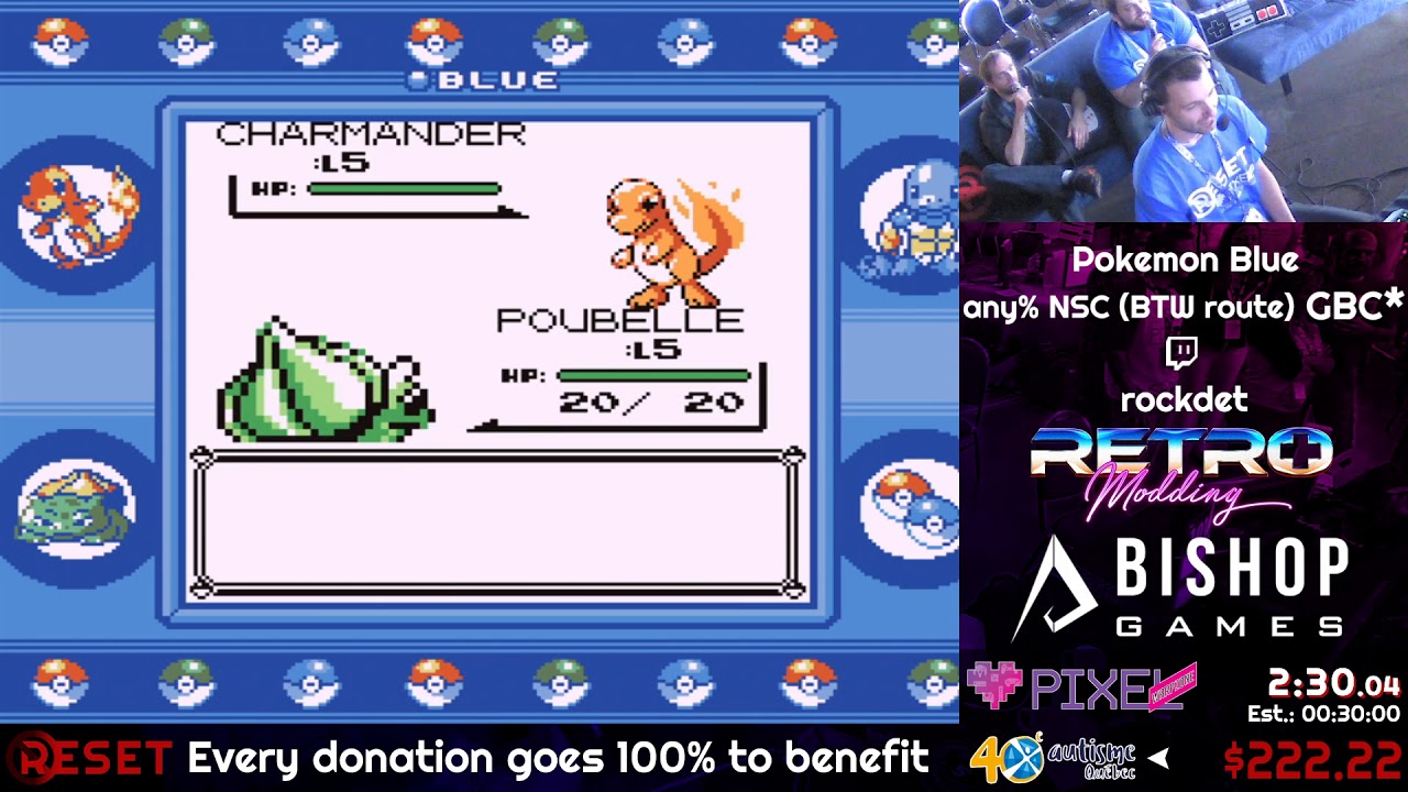 NoReset x Pixel Challenge 2018 - Pokemon Blue by rockdet