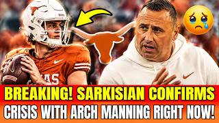 URGENT: ARCH MANNING UNDER IMMENSE PRESSURE, AND SARKISIAN SENDS A STERN MESSAGE BEFORE THE GAME!